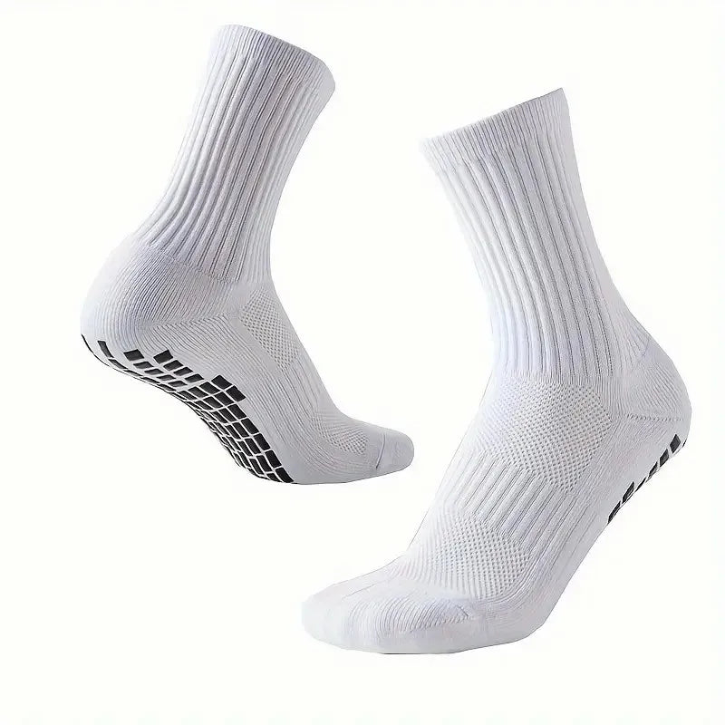 1/4/10 Pairs Neutral Anti Slip Football Socks Spring Summer Absorbing Sweat Breathable Basketball Running Leisure Sports Socks