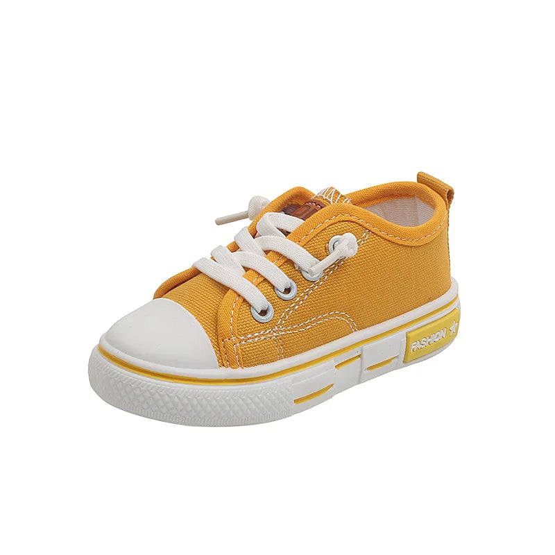 2025 New Children's Canvas Shoes, Fashion Baby Board Shoes, Girls' Breathable Shoes Boys' Casual Shoes.