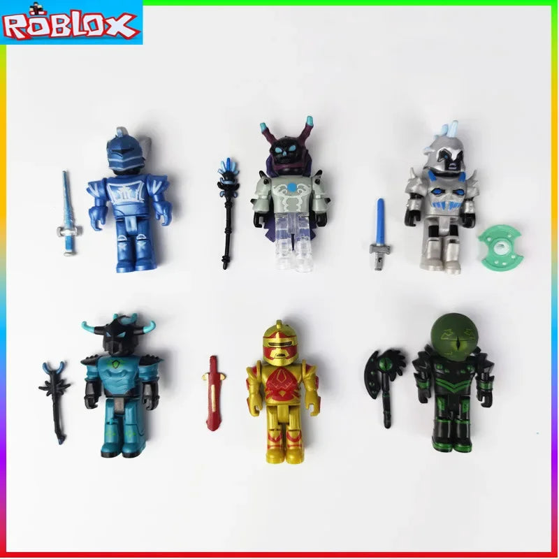 Roblox 24 Collectible Doll Series Virtual World Version 1-6 Building Blocks with Accessories Birthday Gift for Girls Kids Boys