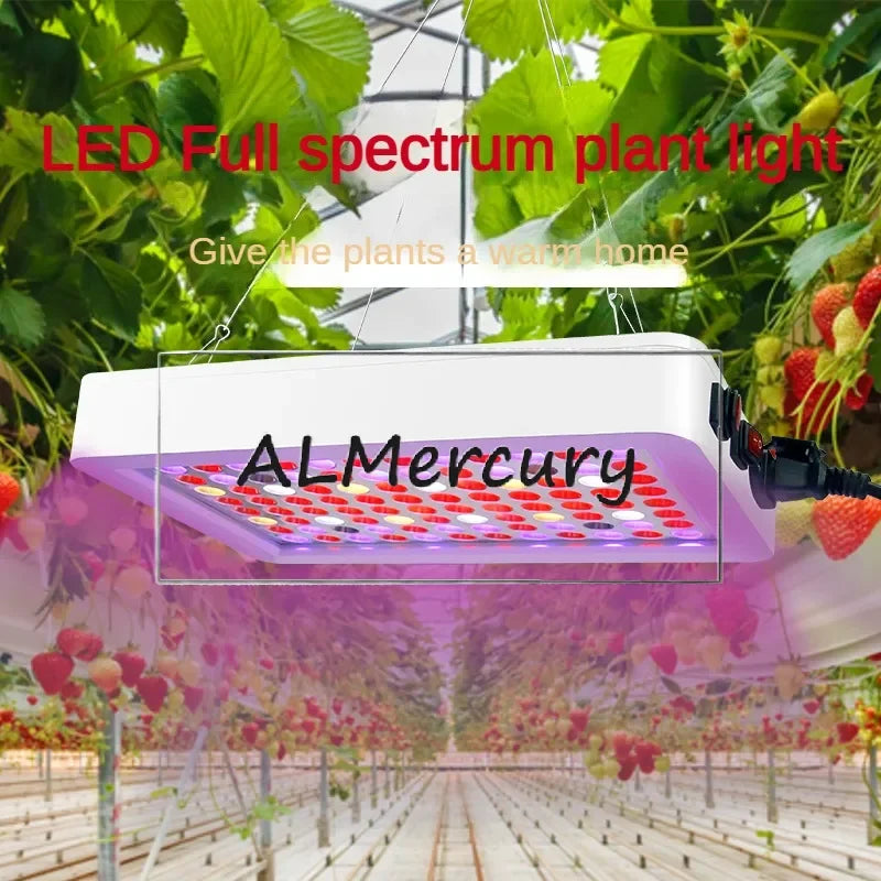 Full spectrum plant growth light dual mode switch suitable for greenhouse and a variety of plant growth waterproof plant light