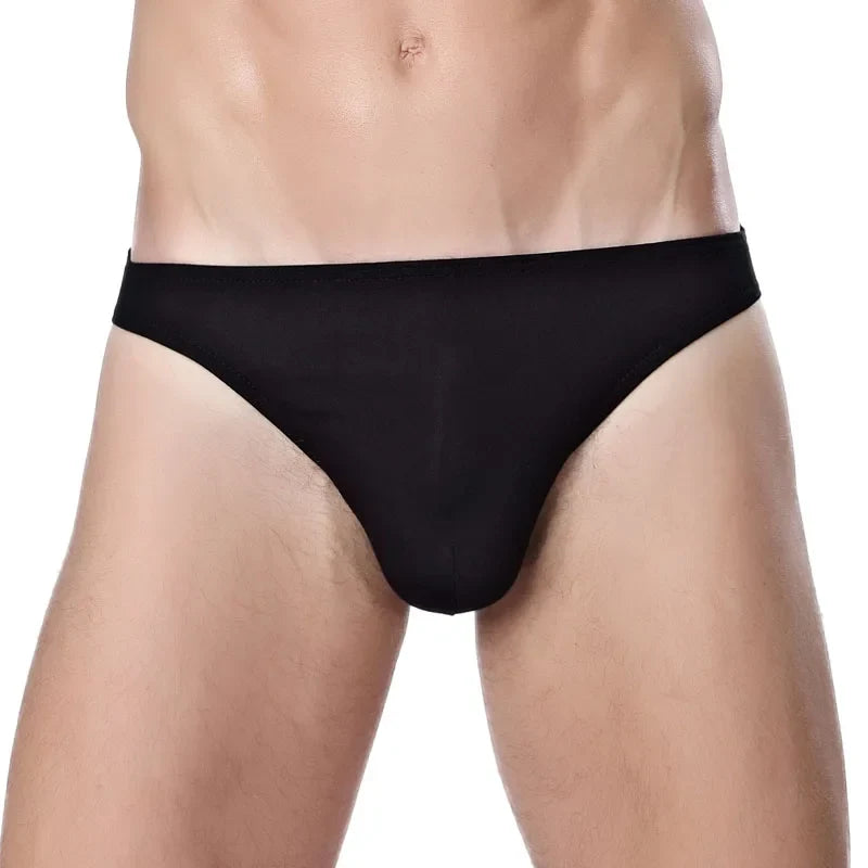 Men's underwear with a U-shaped protruding modal, thin, elastic and sexy low-waisted tight underpants