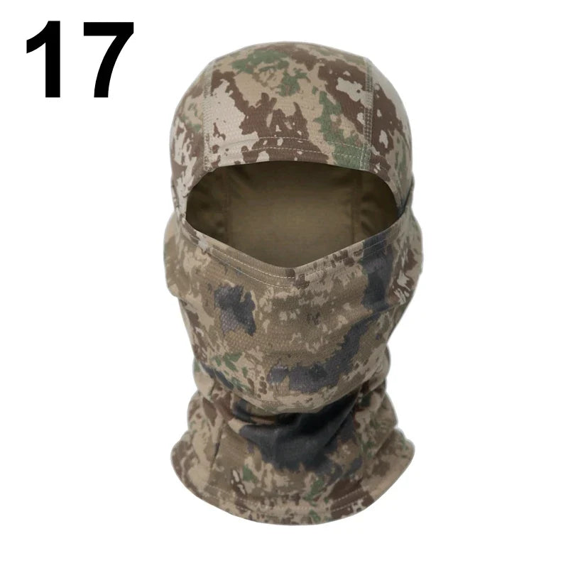 Camouflage Balaclava Full Face CS Mask Ski Cycling Hunting Head Neck