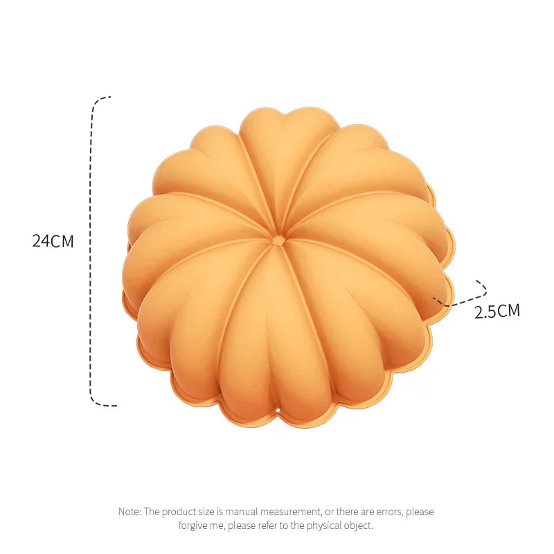 Pumpkin Leaf Silicone Molds Thanksgiving Fall Theme Ice Cream Molds for Making Soap Muffins Chocolates Squirrels Cake Decoration