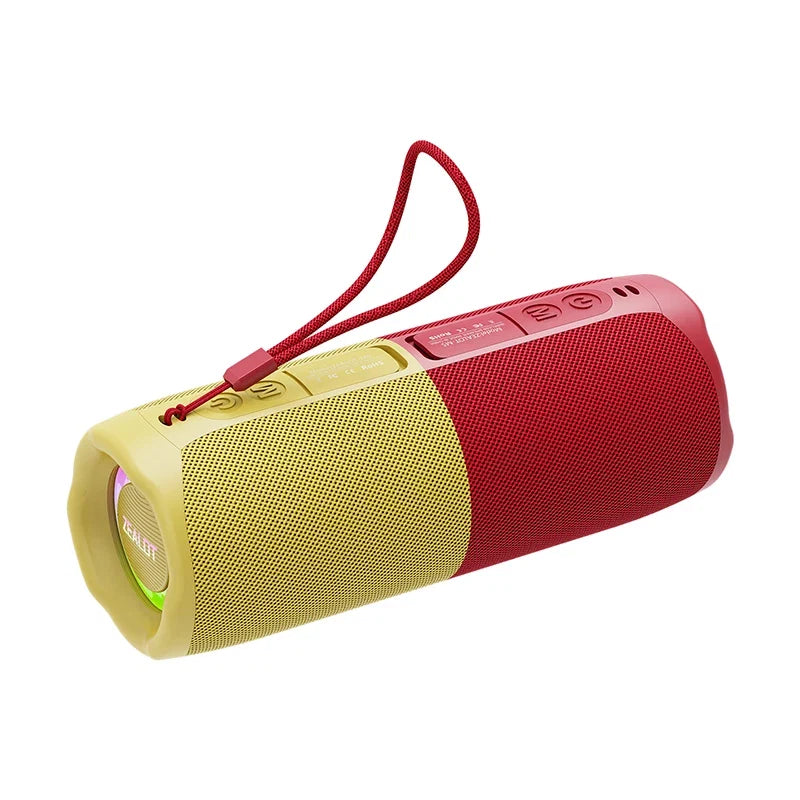 ZEALOT-M5 Magnetic Bluetooth Speaker 2-in-1 Power on Couplet Mini Speaker Macaron Color Dual Channel RGB Light Bluetooth 5.4