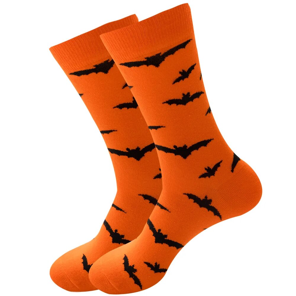 Halloween Fun Print Cartoon Socks