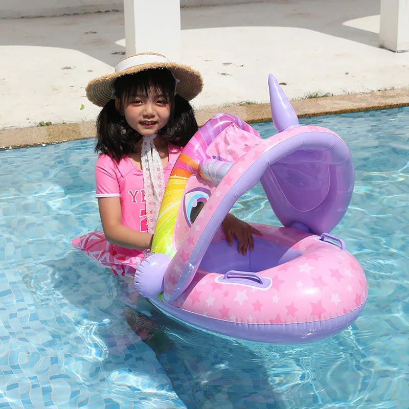 Baby Swimming Seat Ring Inflatable Toys Children Swim Ring Tube For Kid Swimming Seat Circle Float Swim Pool Equipment