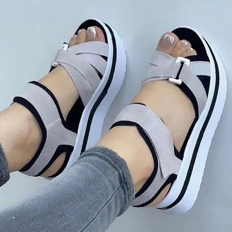 Women's Wedges Platform Sandals Summer 2024 New Woman Fashion Casual Sandals Heeled Shoes Female Footwear Wedges Shoes
