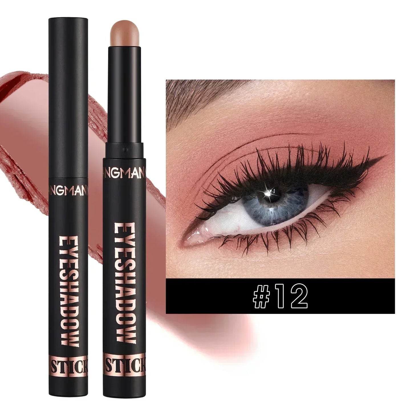 Pearlescent Eyeshadow Sticks Waterproof Not Smudge Easy To Color Eye Shadow Makeup Pigment Glitter Shimmer Lasting Eyeshadow Pen