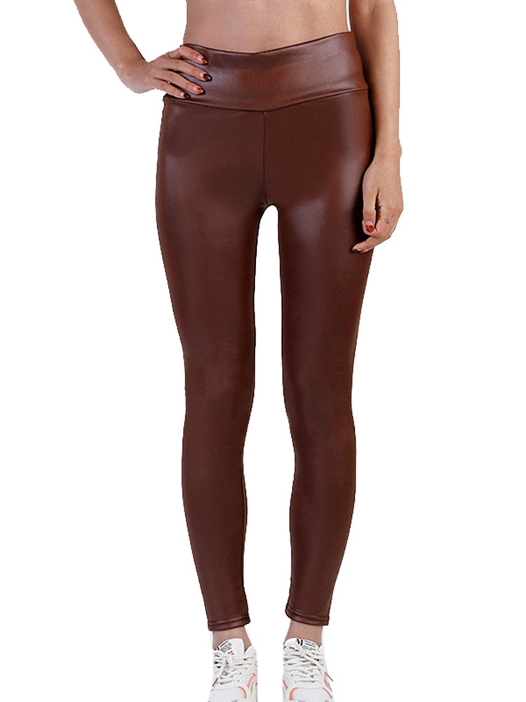 YSDNCHI Sexy Legging Punk Black Skinny Pants Fashion High Waist Stretch Push Up Leggins