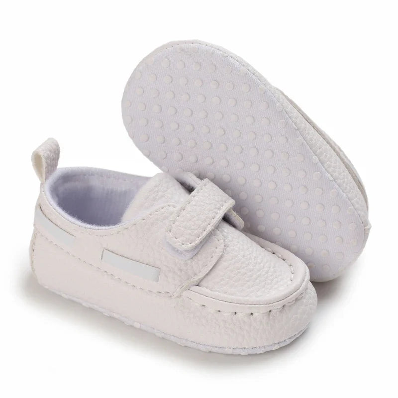 Newborn Baby Boss Boys Formal Shoes Fashion PU Leather Shoe for 1st Birthday Wedding Party Footwear