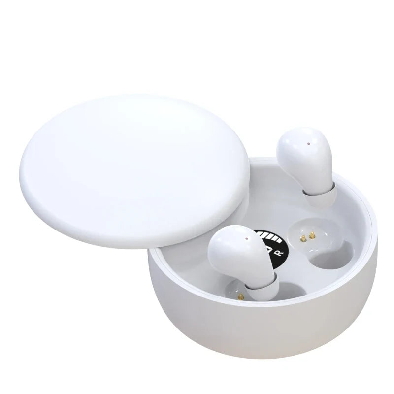Wireless Bluetooth sleeping Headphones Noise canceling earbuds Hidden Headset Mini Invisible Earphones With Mic Sport Waterproof