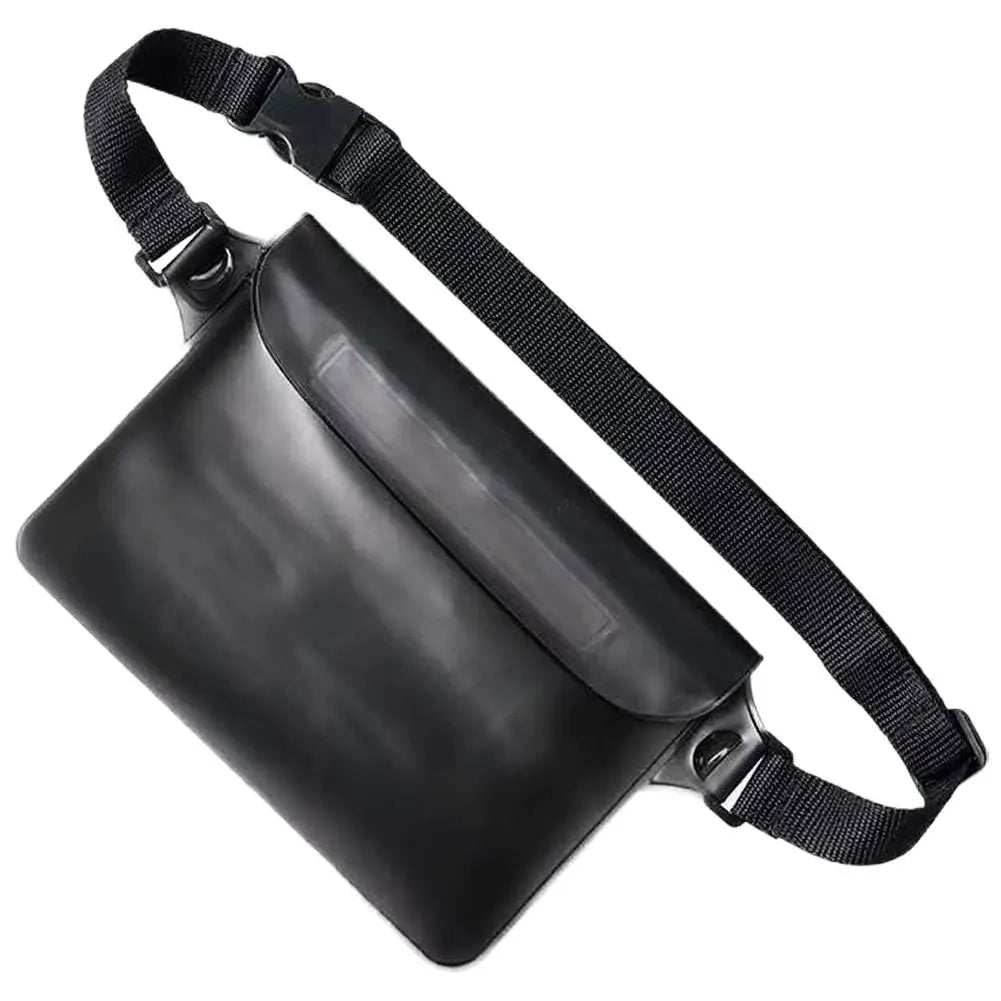Swimming Waterproof Waist Bag Pack PVC Triple Sealed Beach Phone Case Outdoor Water Parties Watersports Drifting Diving Dry Bag