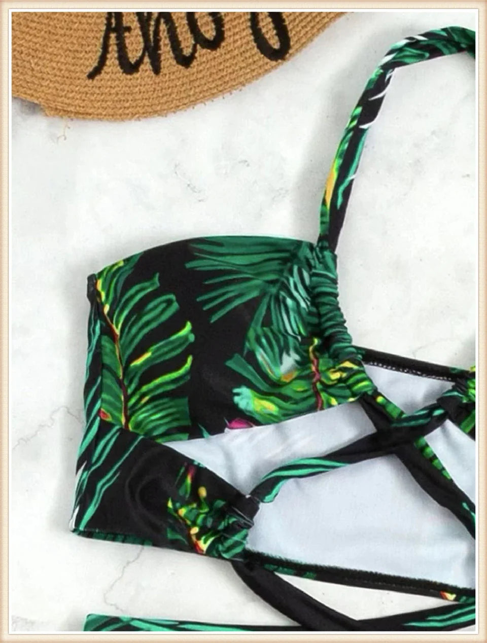 3 Pieces Tie Dye Cross Bikini 2025 Women Sexy Halter Swimsuit & Cover Up Pants Swimwear Bathers Bathing Swimming Suit Beachwear