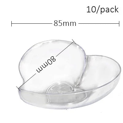 10 Pieces x Home Party Wedding Disposable Plastic Tableware Supplies, 75*62mm/100ml Mini Twisted Dessert Cup