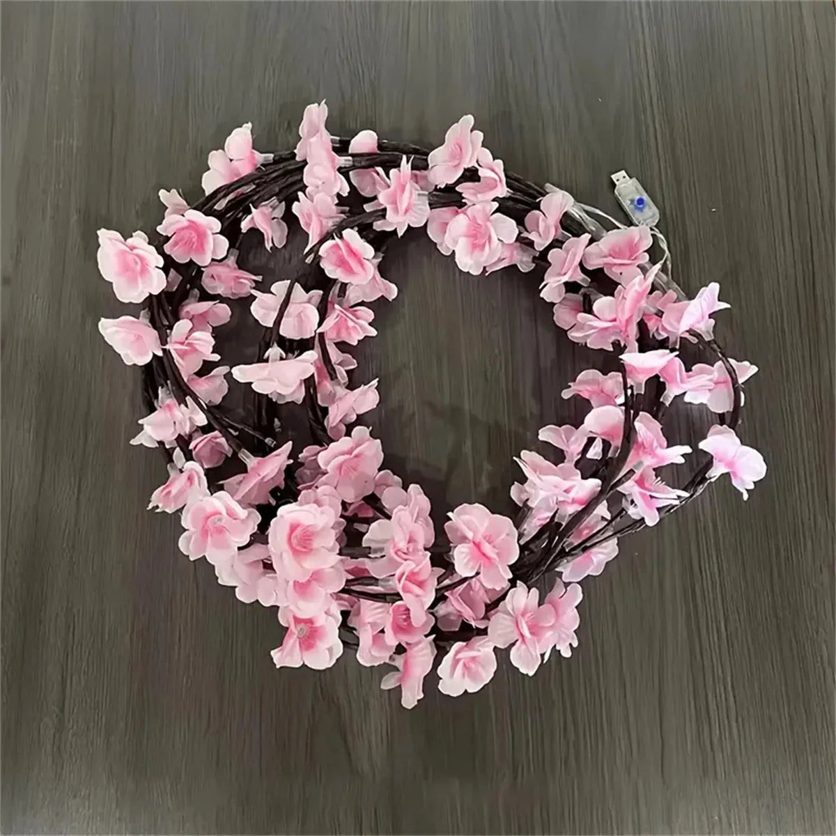 Cherry Blossom 96 Led USB Tree Branch Rattan Lights 8 Modes Colorful String Lamp Any Occasion Decoration