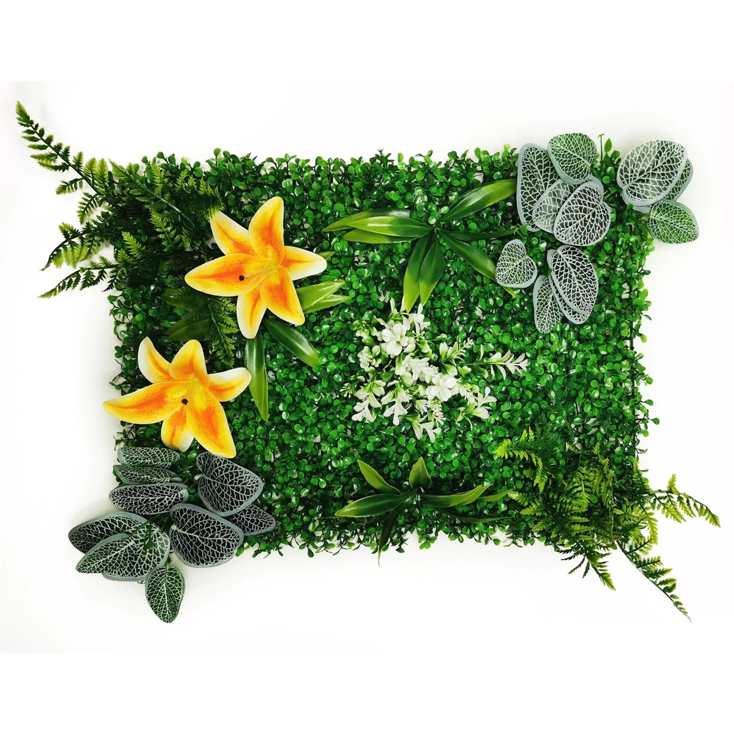 Home Decoration Artificial Plant Lawn Grass Green Moss Fake Wall  Garden Outdoor Interior Decor