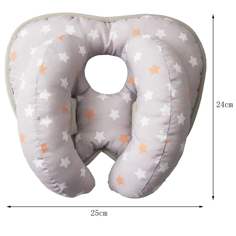 Baby Pillow Protective Travel Car Seat Head Neck Support Pillows Adjustable Children U-Shape Headrest Toddler Cushion 0-3 Years