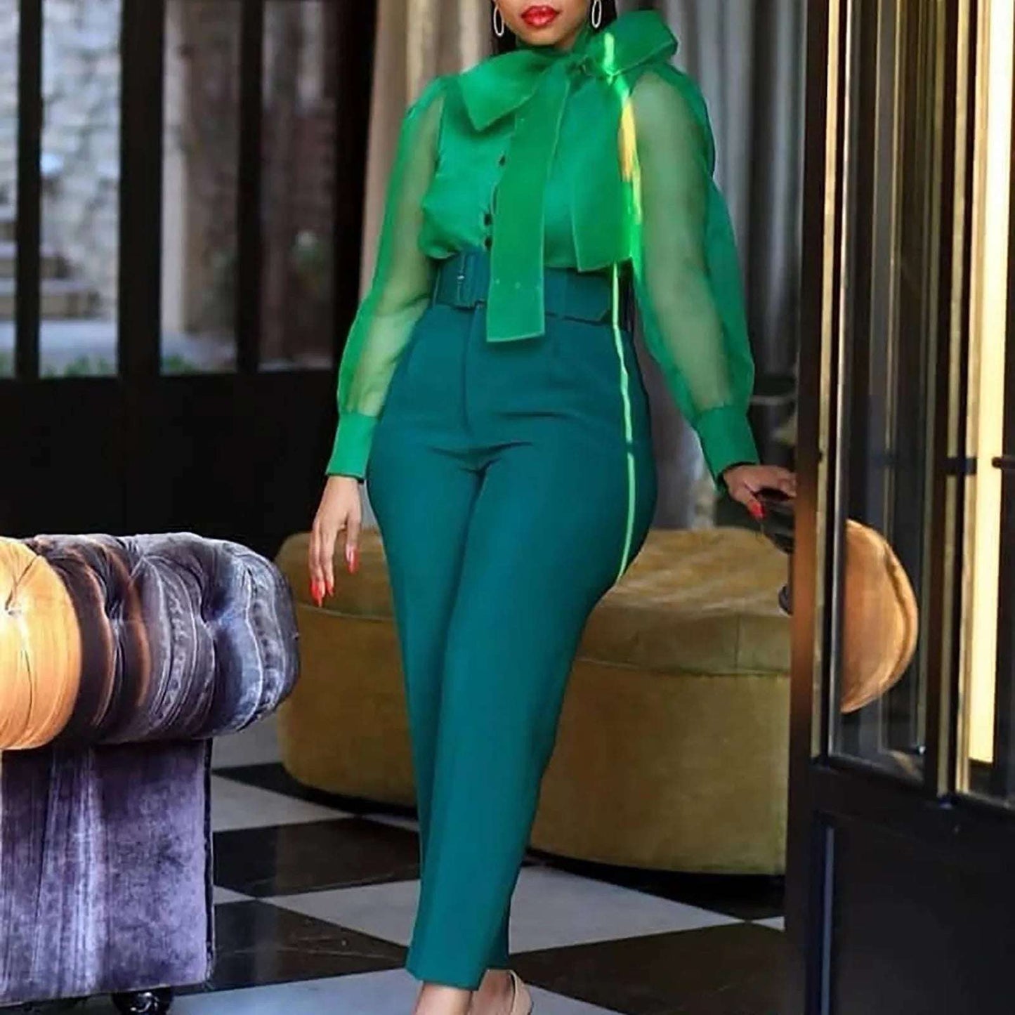 Women Pantsuit Spring And Summer High Waist Casual Trousers Slim Fit Suit Pants Ladies Trousers Autumn Pantalones De Mujer Jeans