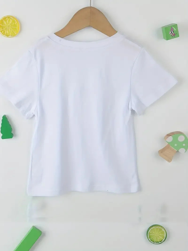 Stylish Family Matching T-shirt, MOM&DAUGHTER Casual Rainbow Print Breathable Cotton Family Tops, Mom And Daughter Matching Tees