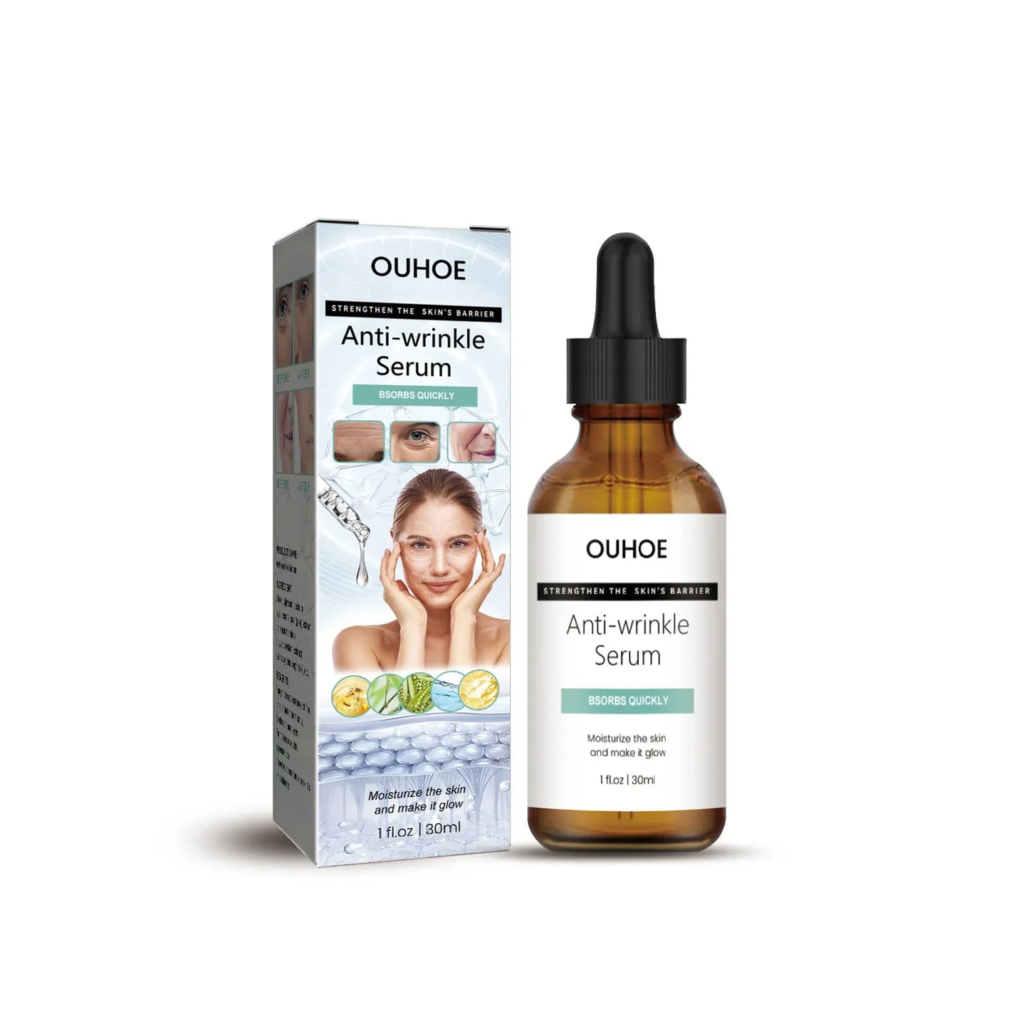 Fine Line Reducing Serum Reduce Fine Lines, Firm Skin, Brighten Face, Moisturize Face Serum Facial Skin Care Products