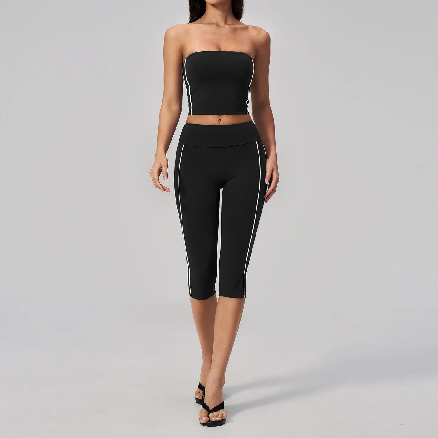 2PCS Yoga Clothes Athletic Wear Women Tracksuit Pilates Fitness Suit Workout Set Push Up Sports Bra High Waist Pants Gym Outfits