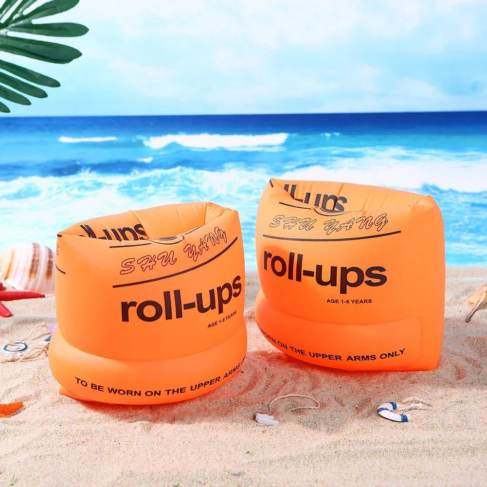 Inflatable Swimming Arm Rings Arm Float Inflatable Pool Floating Circle Sleeves Arm Rings Pool Buoys Armbands For Swimming Pool