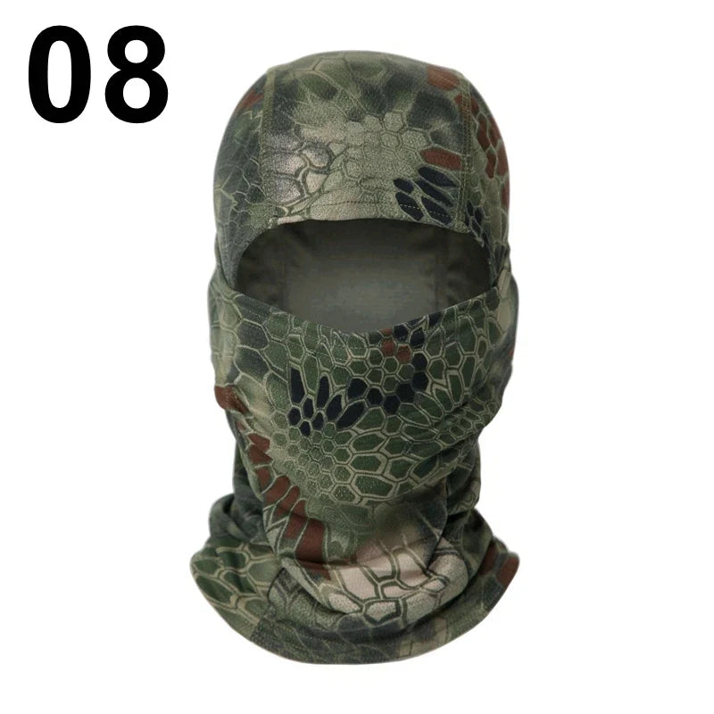 Camouflage Balaclava Full Face CS Mask Ski Cycling Hunting Head Neck