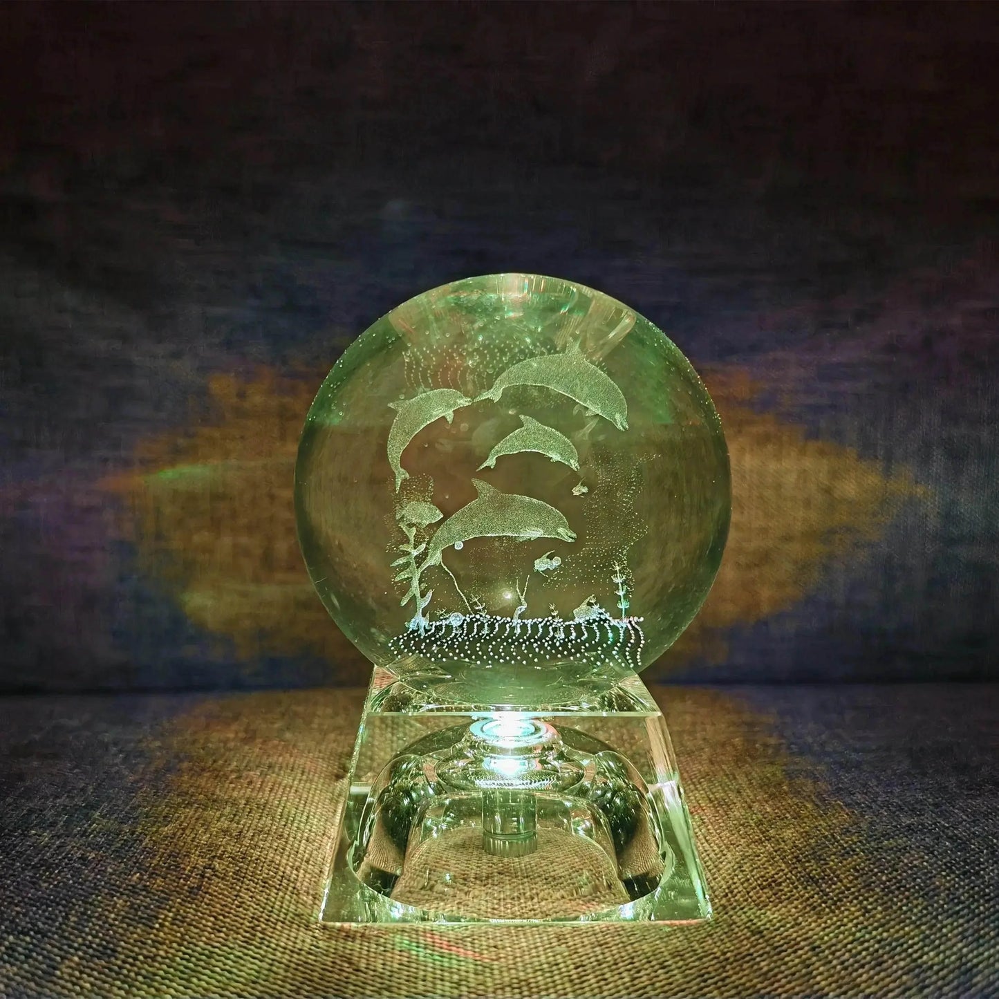 3D LED Crystal Ball Collectible