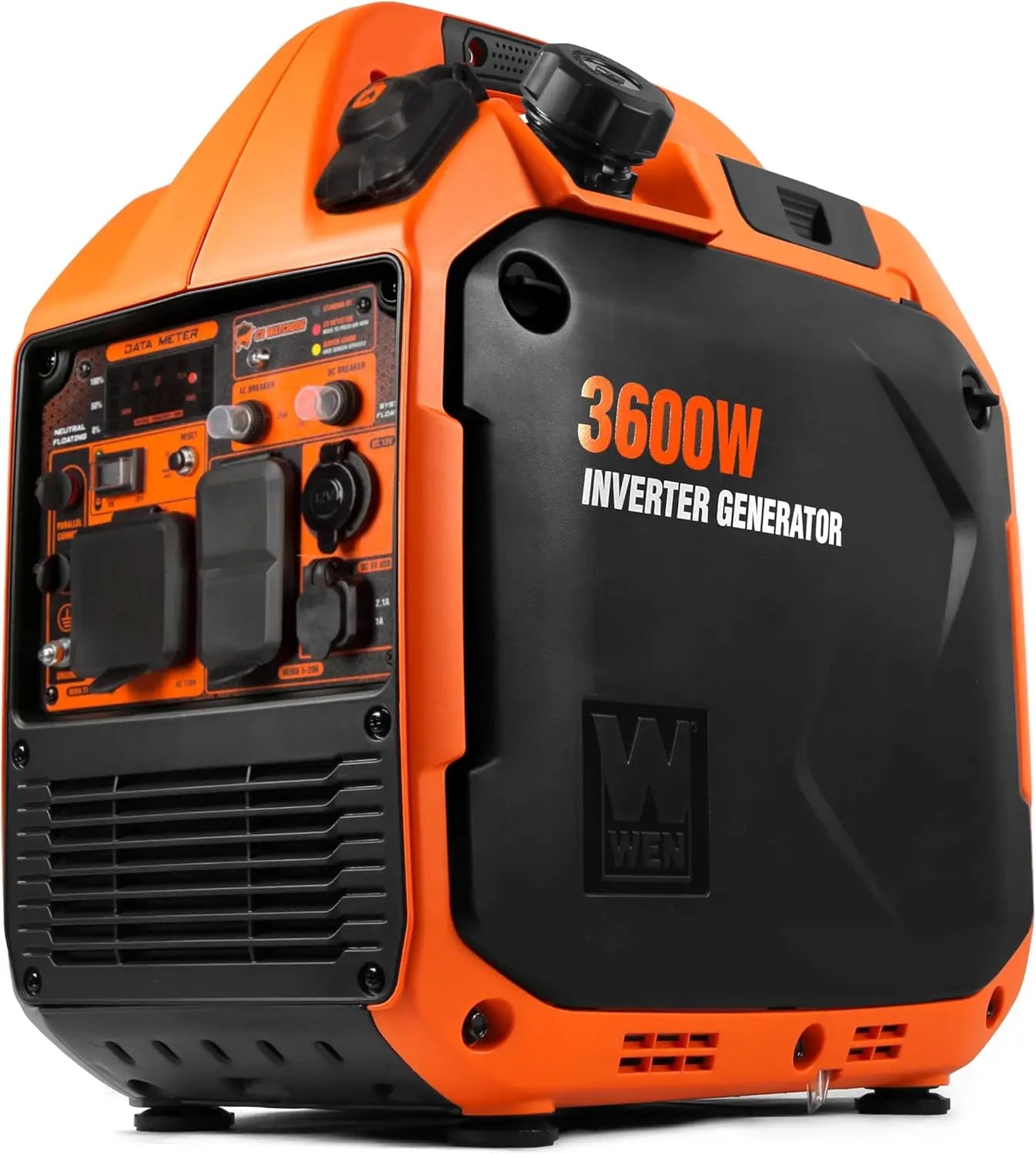 Quiet and Lightweight 3600-Watt Dual Fuel, RV-Ready Portable Inverter Generator, with Fuel Shut Off, and CO Watchdog (DF360iX).