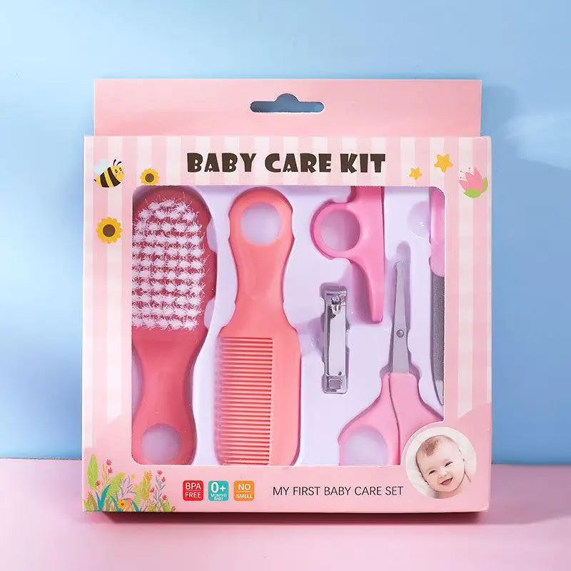 Baby Care Kit Baby Nail Clippers Nasal Aspirator Nose Cleaning Tool