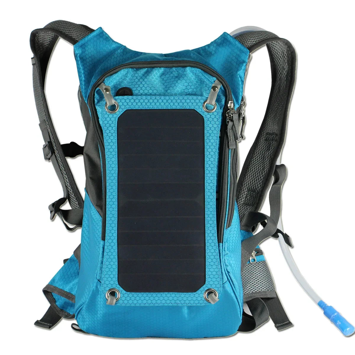 APH-S06 Advanced 6.5W Monocrystalline Solar Power Backpack USB Charging Port IP65 Waterproof 15.5x30.2cm Unisex Outdoor