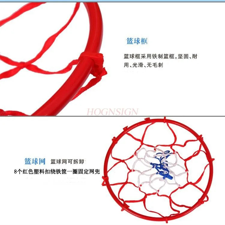 Hanging Children's Basketball Frame Indoor Foldable Cartoon Basketball Basket Hangable Basketball Frame Children's Toys