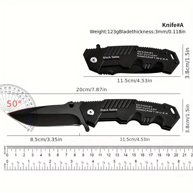 Folding Knife High Hardness Survival Outdoor Hiking Hunting Pocket Knife Camping EDC Tool Sharp  Knifes