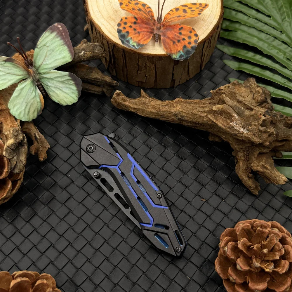 Folding Pocket Knife Outdoor Multi-tool, High-hardness Folding Knife, Suitable for Camping and Hiking, Portable for Travel.