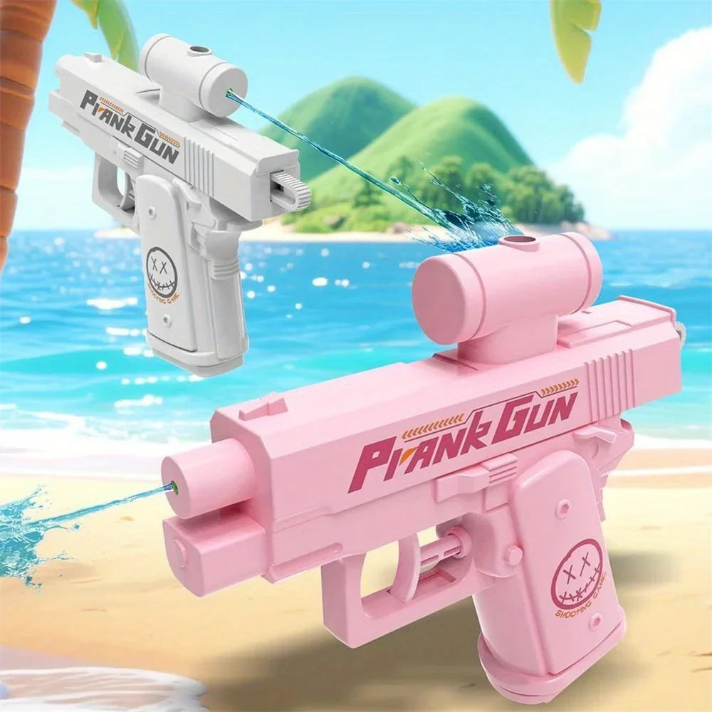 New Outdoor Portable Double-sided Reverse Water Gun Prank Reverse Water Spray Toy CreativeChildren Gift Stress Relief