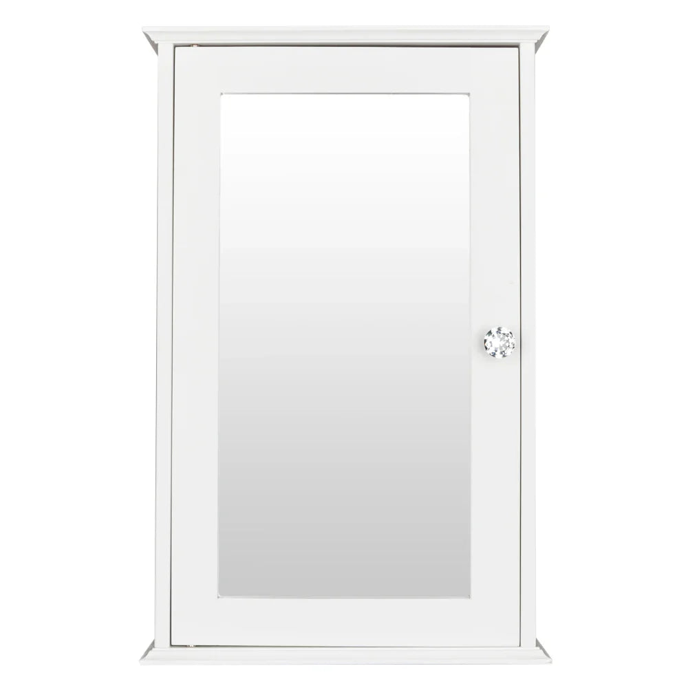 Single Door Mirror Indoor Bathroom Wall Mounted Cabinet.