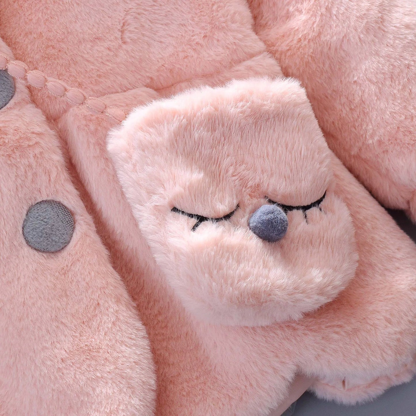 Winter Baby Girl Coat Cute Crossbody Bag  (0-3 Years Old)