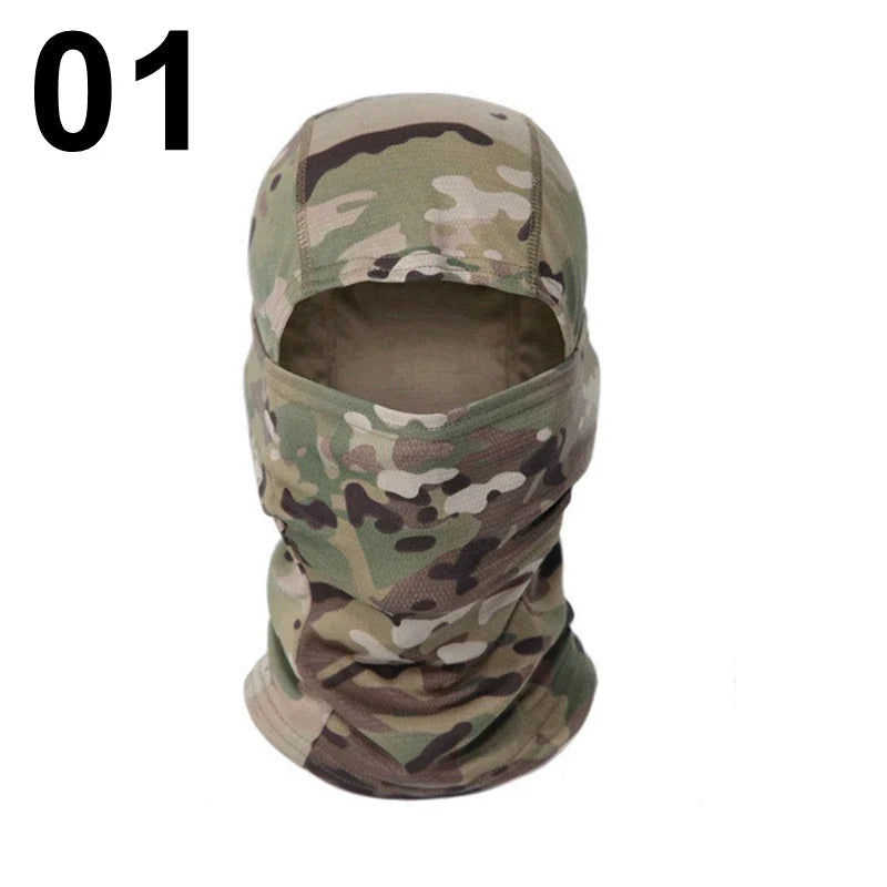 Camouflage Balaclava Full Face CS Mask Ski Cycling Hunting Head Neck