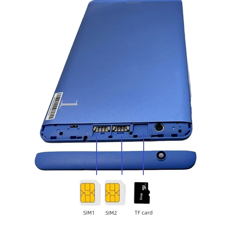Hot Sales 8Inch 4G Phone Call Android 8/Android 10 Tablet Dual SIM Card 3GB RAM 32GB ROM 10-Core MTK6797 1920x1200 Pixels GPS