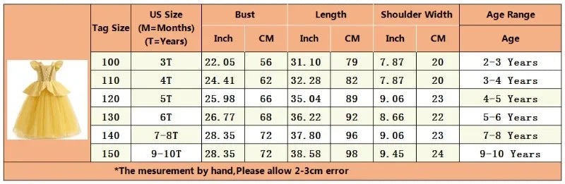 Cinderella Belle Costume for Girls Halloween Disguise Cosplay Rapunzel Princess Dress Baby Christmas Birthday Party Kids Clothes