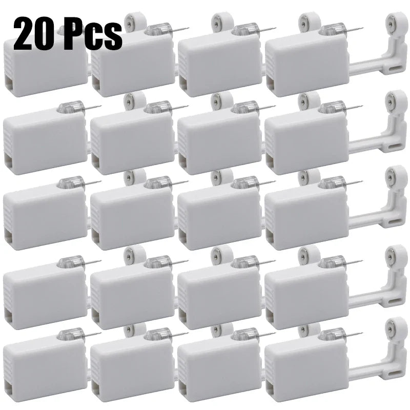1-20pcs/set Ear Piercing Gun Kit Asepsis Disposable Healthy Safety