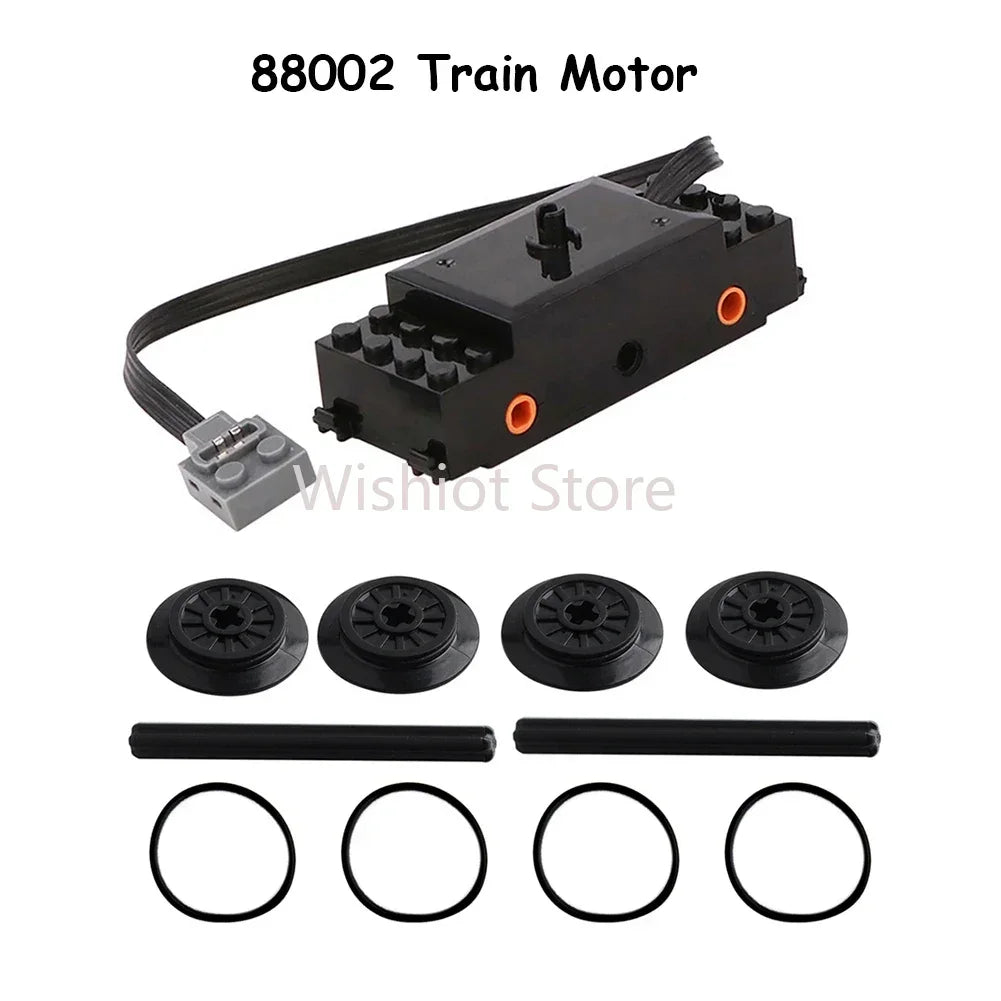 Power functions Upgrate Motor Technical Parts MOC Multi Tool Servo Train Motor 8293 8883 Building Blocks Receiver Control Set