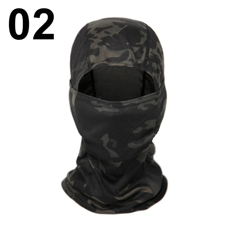 Camouflage Balaclava Full Face CS Mask Ski Cycling Hunting Head Neck