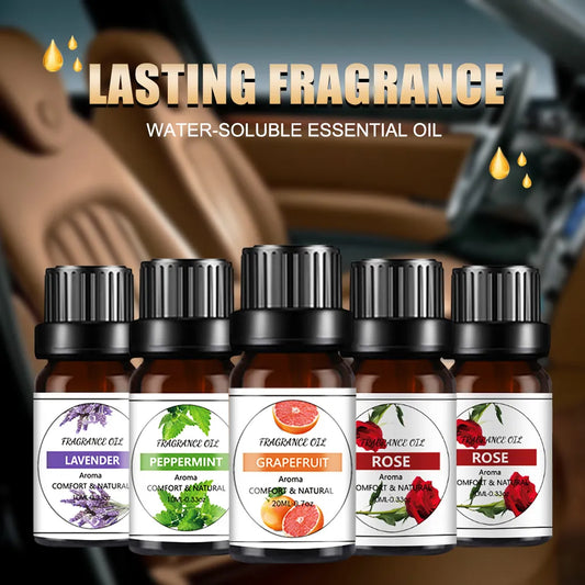 10ml Essential Oil Purifier Aroma Natural Plant Car Air Humidifier  Extraction Oil with Dropper for Diffuser for Home Appliance