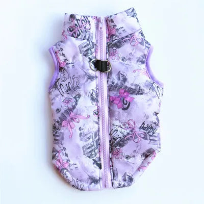 Winter Warm Dog Clothes For Small Dogs Pet Clothing Puppy Outfit Windproof Dog Jacket Chihuahua French Bulldog Coat Yorkies Vest