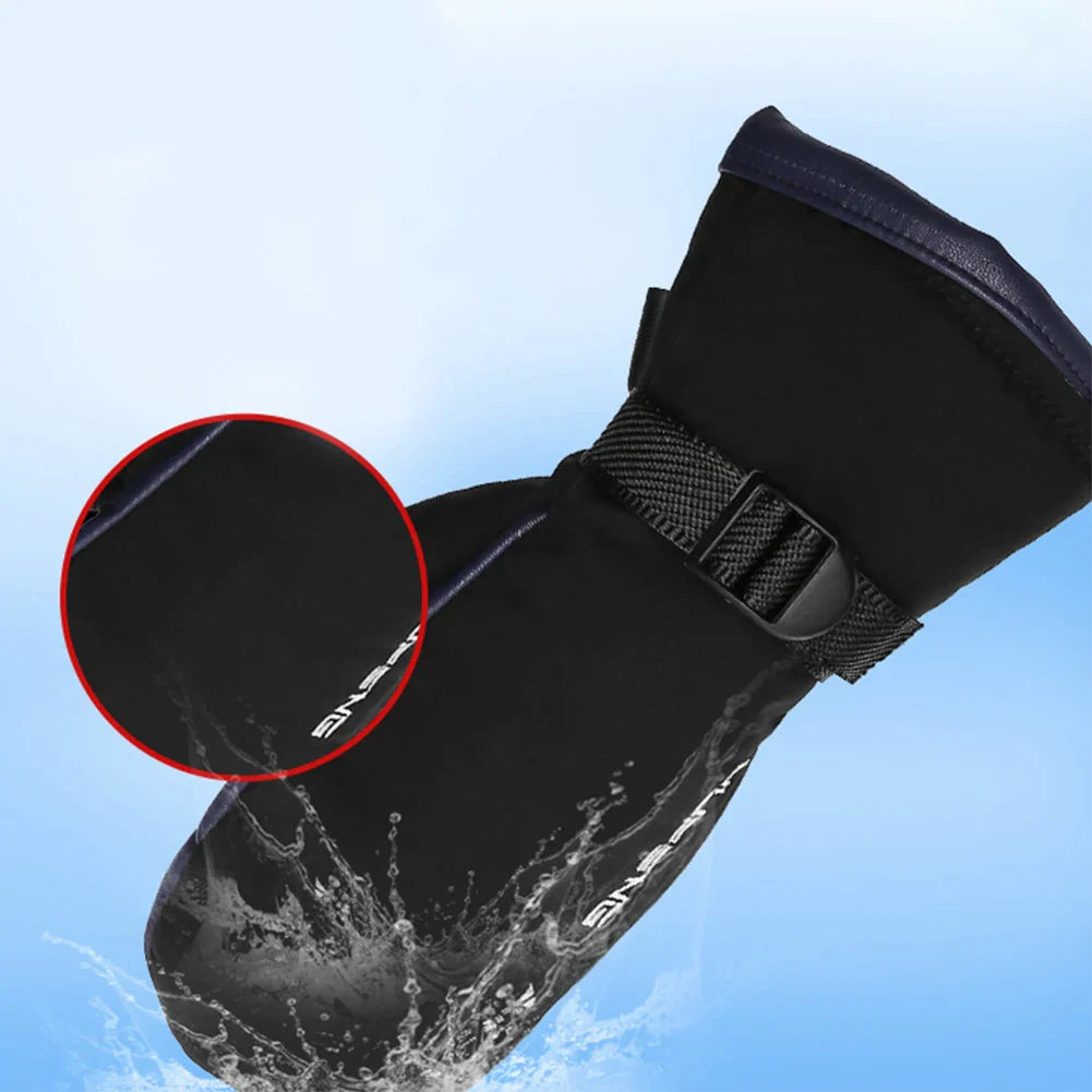 Hand Warmer Gloves USB Charging Electric Heated Gloves Cold-Proof 3 Gear Temperature for Climbing Hiking Cycling