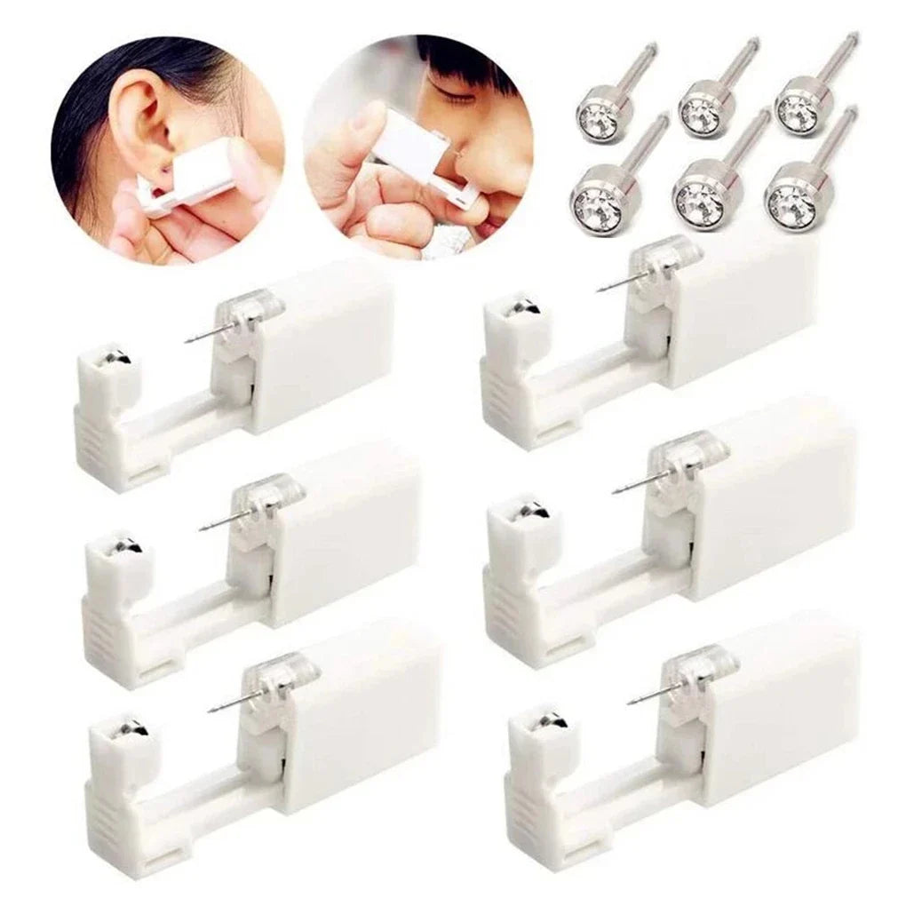 1-20pcs/set Ear Piercing Gun Kit Asepsis Disposable Healthy Safety