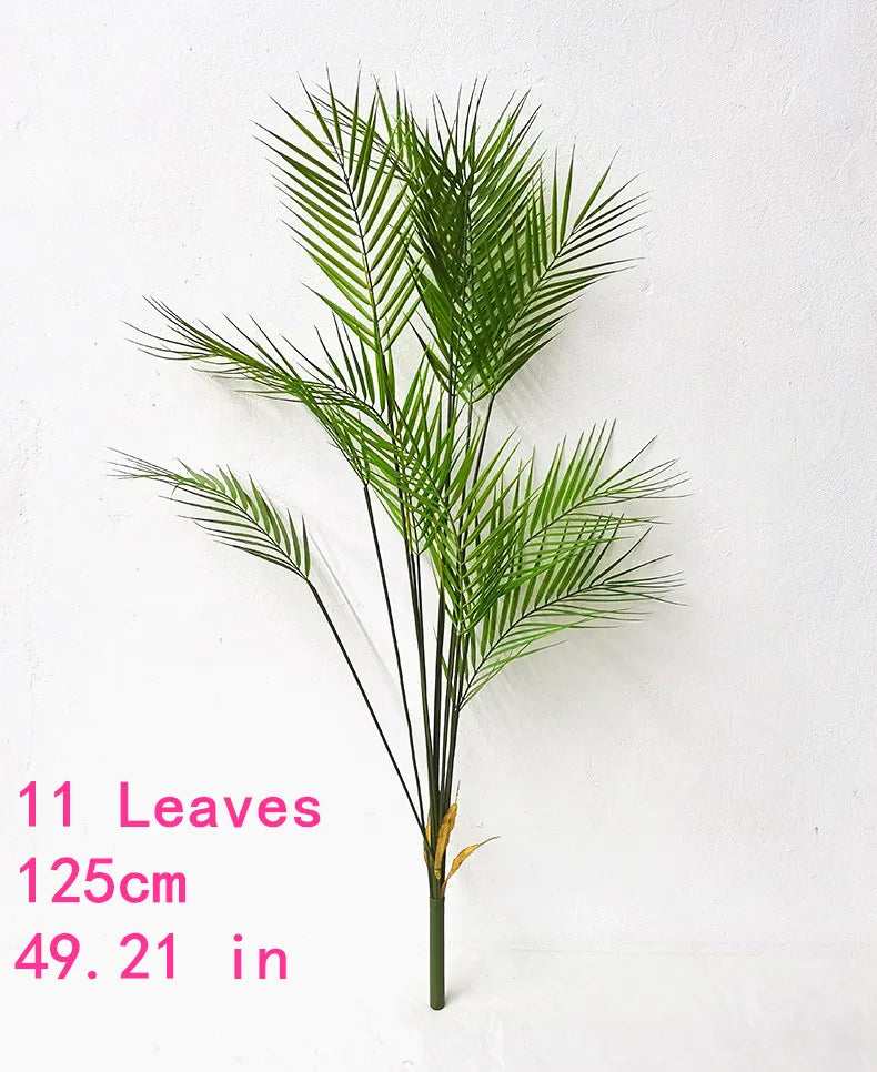Large Artificial Palm Tree Green Tropical Fake Plants Flower Arrangement Props Home Decoration Hotel Office Deco Accessori