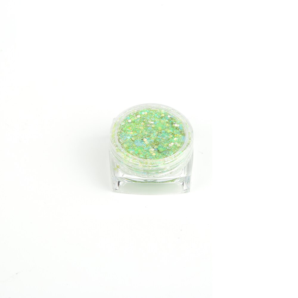 18 Colors Glitter Eyeshadow Makeup Nail Art Mermaid Sequin Shimmer Diamond Eye Shiny Skin Highlighter Face Body Glitter Cosmetic