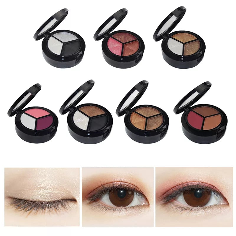 NEW IN Colors Shimmer Glitter Eye Shadow Palette Makeup Copper Bronzer Sliver Grey Metallic Smoky Eyeshadow Nude Cosmetics